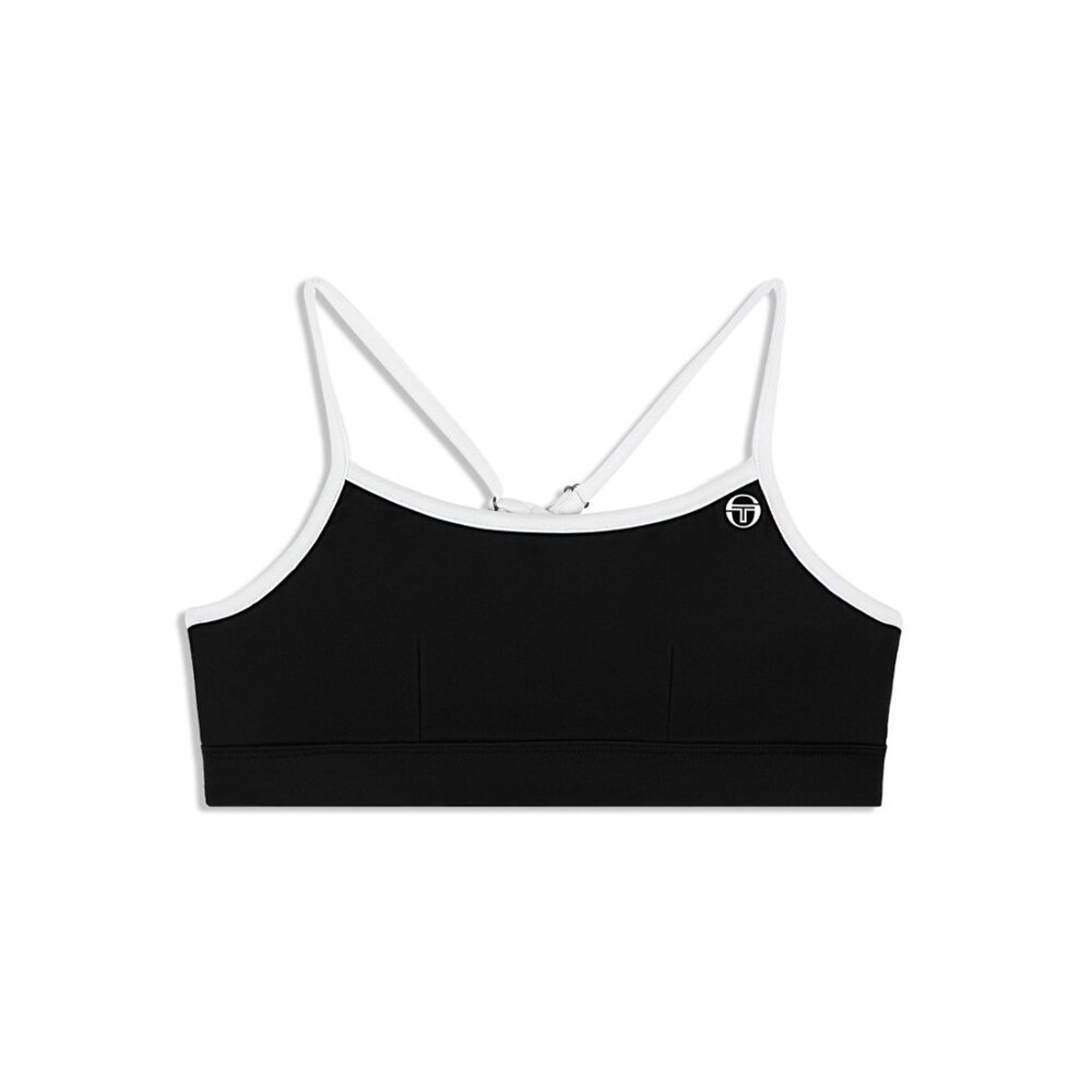 Sergio Tacchini Elisa Sports Bra Top Black Tennis